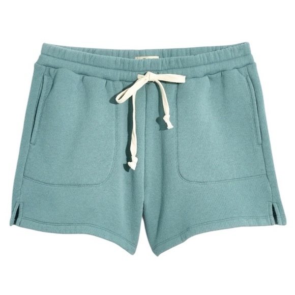 MWL‎ Airyterry Stitched-Pocket Sweatshorts Hthr Summer Breeze Size Medium NWT - Picture 1 of 7